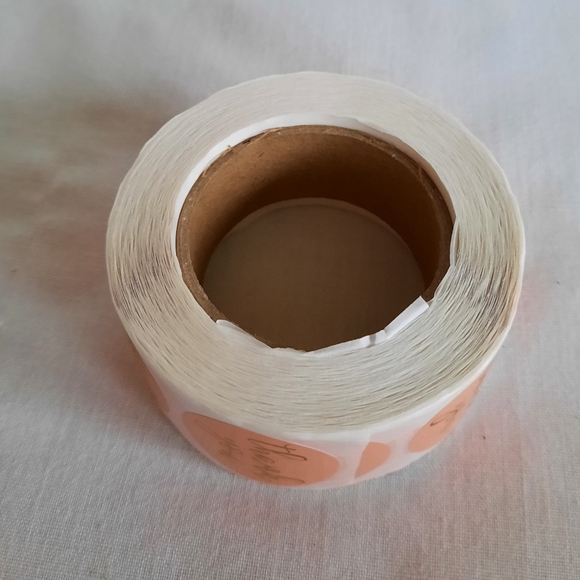 New! 500 Piece Thank you stickers - Picture 4 of 5